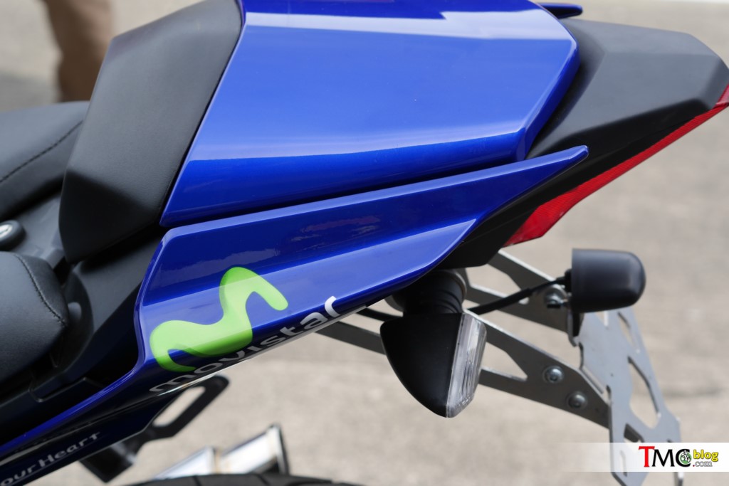 Yamaha R15 Livery MotoGP ini makin sporty dengan kehadiran rear Seat ...