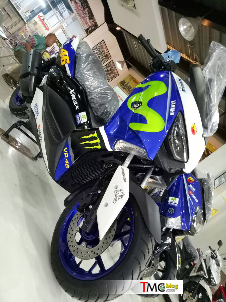 Yamaha XMAX Movistar Yamaha MotoGP Contoh Custom Karya