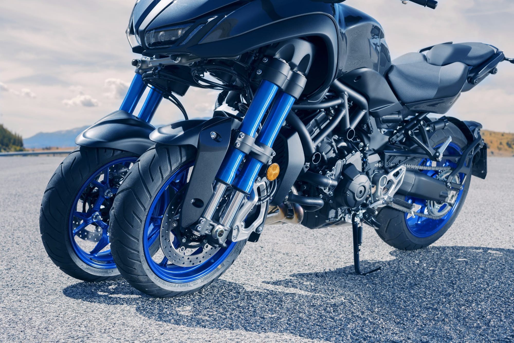 Yamaha Niken Akhirnnya Ada Juga Motor Roda Tiga Dengan Performa