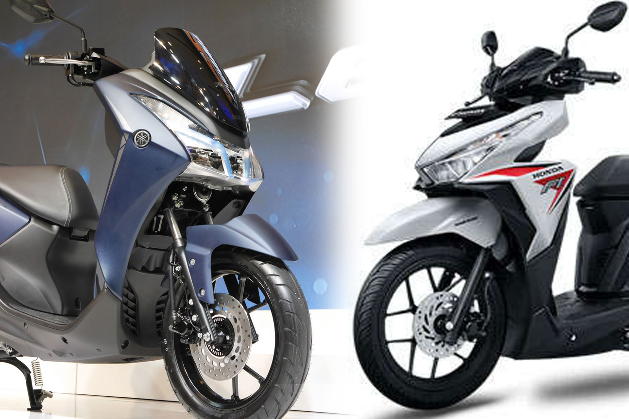 Adu Spesifikasi Dan Fitur Honda Vario 125 VS Yamaha Lexi 125