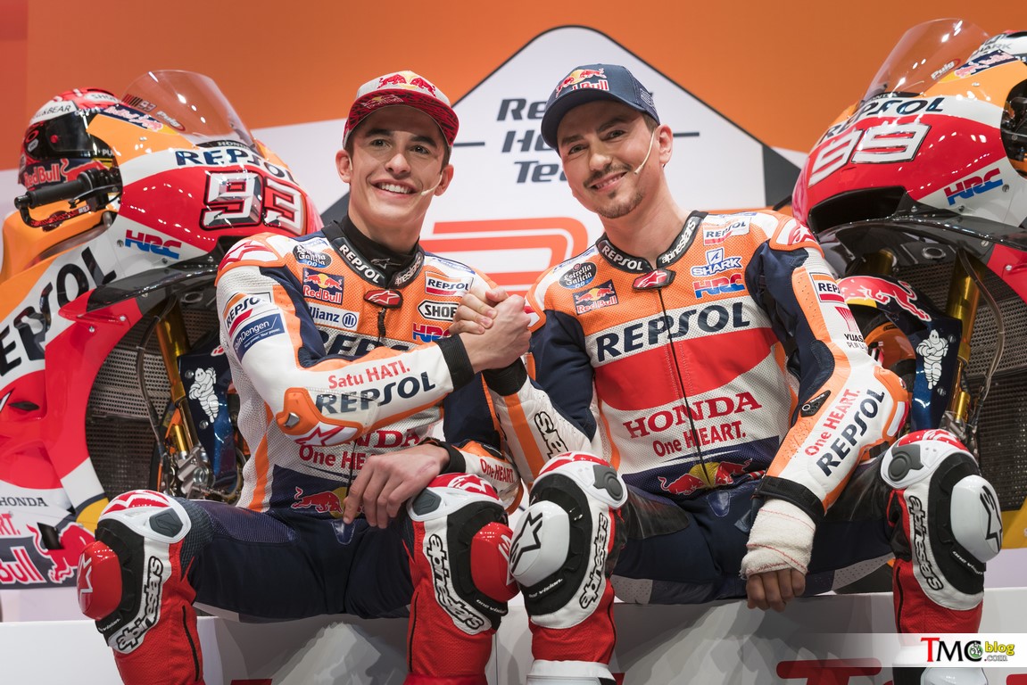 Kepoin Beda Tangki  Honda RC213V 2019 Marquez dan Lorenzo  